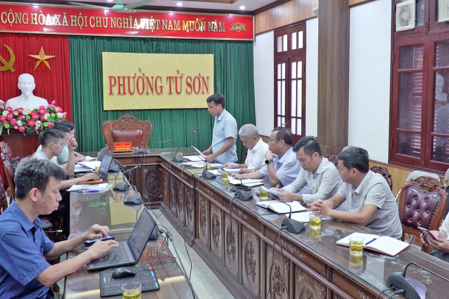 Từ Sơn: Thống nhất phương án bồi thường, hỗ trợ giải phóng mặt bằng dự án Khu văn hóa, thể thao TDP Phù Lưu