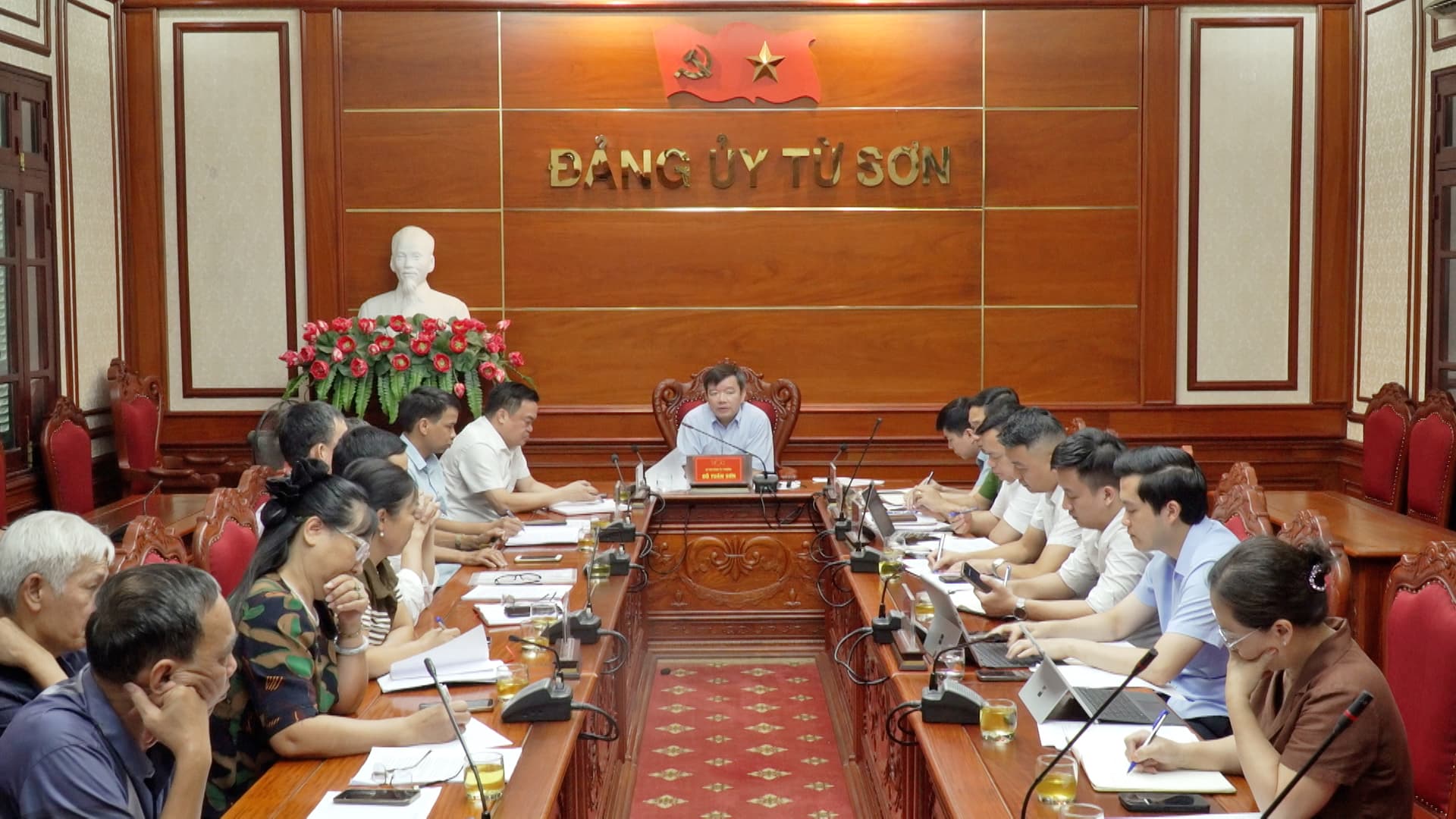 Từ Sơn bàn giải pháp tháo gỡ vướng mắc trong công tác giải phóng mặt bằng các dự án trọng điểm
